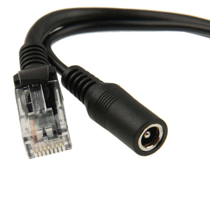 2 PCS 904, 4 Cores Power Over Ethernet Passive POE Splitter Injector Adapter Cable Kit for IP Cam...