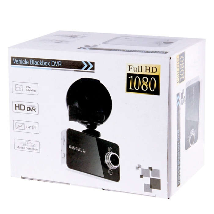 G200 720P VGA 2.4 inch LCD Screen Display Car DVR Recorder, 100 Degrees Wide Angle Viewing, Suppo...