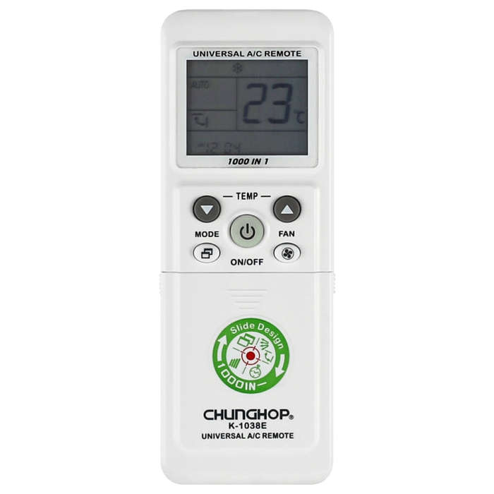 Chunghop Universal A/C Remote Control (K-1038E)