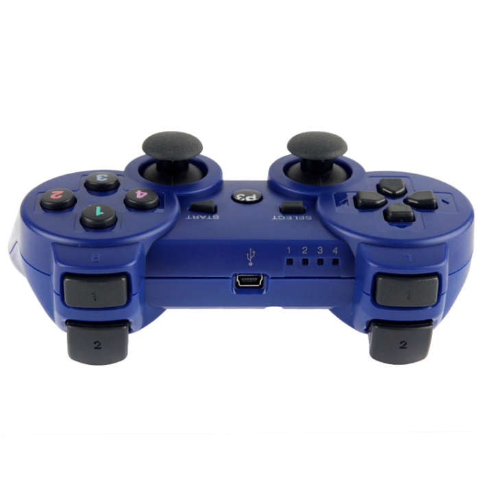 Double Shock III Wireless Controller, Manette Sans Fil Double Shock III for Sony PS3, Has Vibrati...