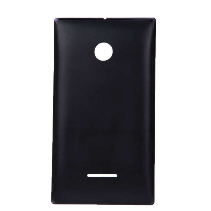 Solid Color Battery Back Cover for Microsoft Lumia 532(Black)