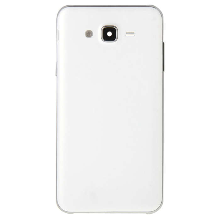 For Galaxy J7 Full Housing Cover (Middle Frame Bezel + Battery Back Cover) (White)