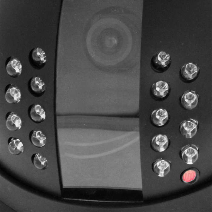 1 / 3 inch Sony 420TVL 3.6mm Fixed Color Dome Camera, IR Distance: 20m