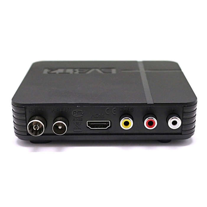 Mini Terrestrial Receiver HD DVB-T2 Set Top Box, Support USB / HDMI / MPEG4 /H.264(UK Plug)