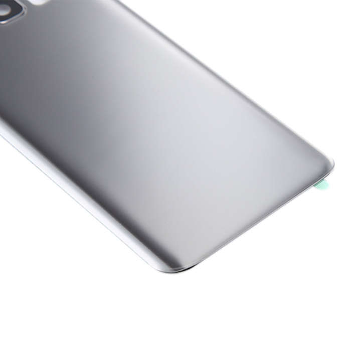 For Galaxy S8 / G950 Battery Back Cover with Camera Lens Cover & Adhesive (Silver)