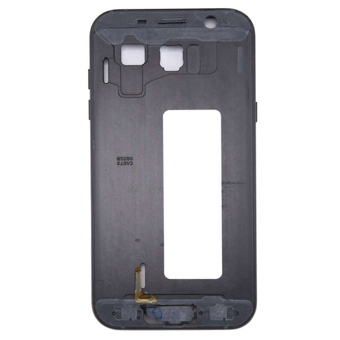 For Galaxy A7 (2017) / A720  Middle Frame Bezel(Black)