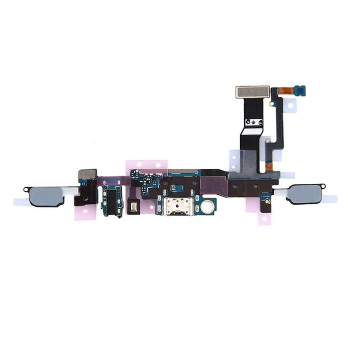 For Galaxy C5 Pro / C5010 Charging Port + Home Button + Earphone Jack Flex Cable