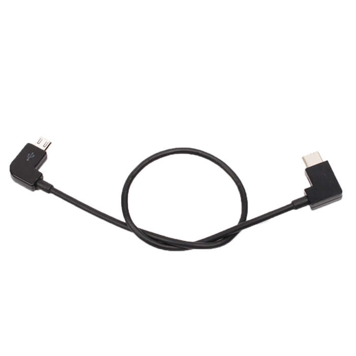 30cm Micro USB to USB-C / Type-C Converting Data Cable Connector for DJI MAVIC PRO & SPARK Remote...