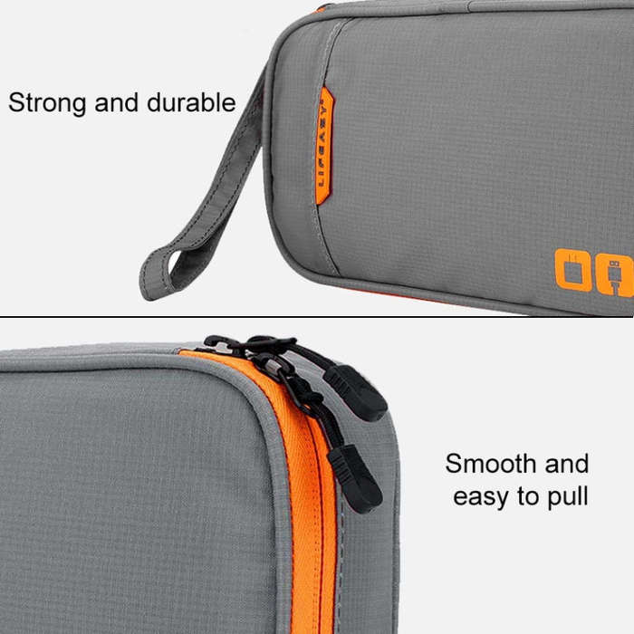 Multi-functional Headphone Charger Data Cable Storage Bag Portable Power Pack, Size: S, 24 x 12 x...