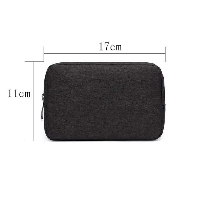 Multi-functional Headphone Charger Data Cable Storage Bag Power Pack, Size: S, 17 x 11.5 x 5.5cm ...