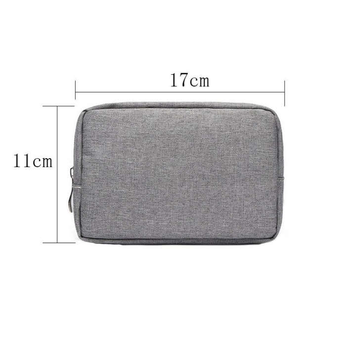 Multi-functional Headphone Charger Data Cable Storage Bag Power Pack, Size: S, 17 x 11.5 x 5.5cm ...