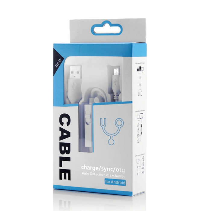 OTG-Y-03 USB 2.0 Male to Micro USB Male + USB Female OTG Charging Data Cable for Android Phones /...