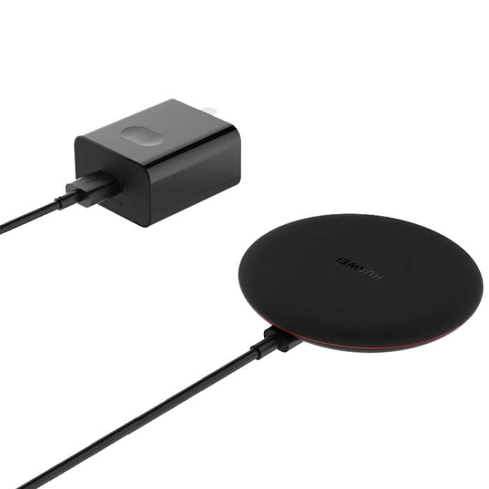Huawei 15W Max Qi Standard Intelligent Fast Wireless Charger with 5A Cable and 10V / 4A Charging ...