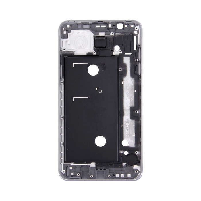 For Galaxy J7 (2016) / J710 Front Housing LCD Frame Bezel Plate (Grey)