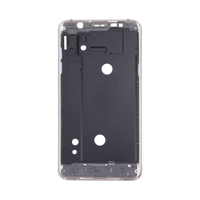 For Galaxy J7 (2016) / J710 Front Housing LCD Frame Bezel Plate (Grey)
