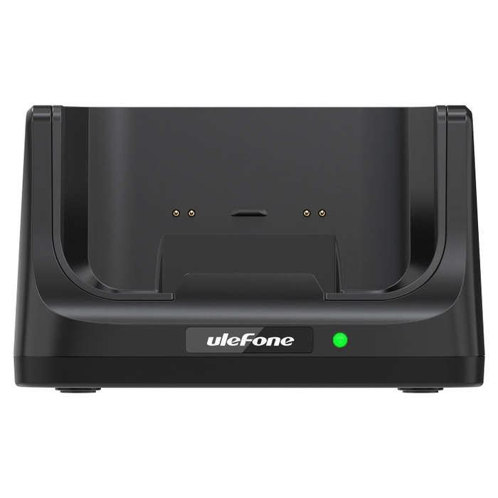 For Ulefone Power Armor 16 Pro / Armor 21 Ulefone USB-C / Type-C Desk Charging Dock(Black)