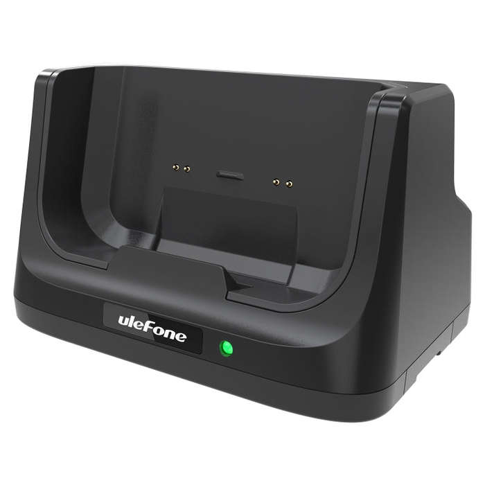 For Ulefone Power Armor 16 Pro / Armor 21 Ulefone USB-C / Type-C Desk Charging Dock(Black)