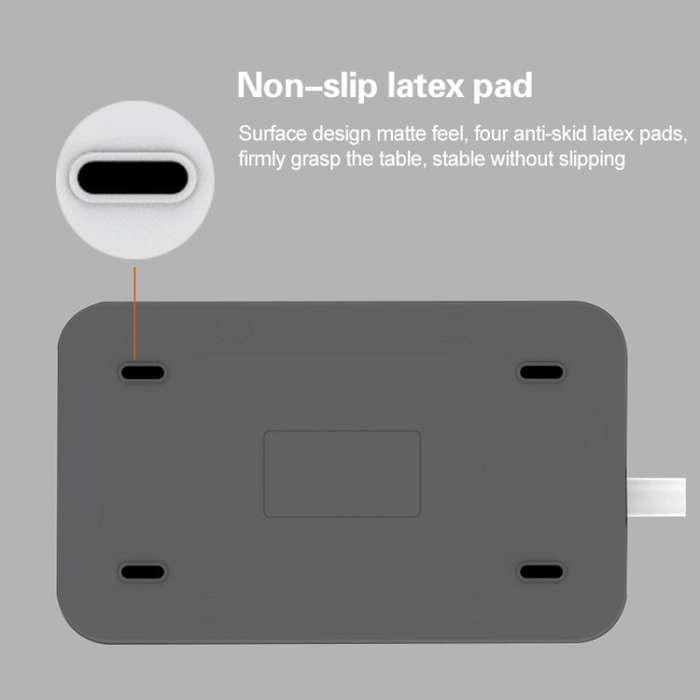 LDNIO SC3604 6 x USB Ports Multi-function Travel Home Office Socket, Cable Length: 2m, UK Plug