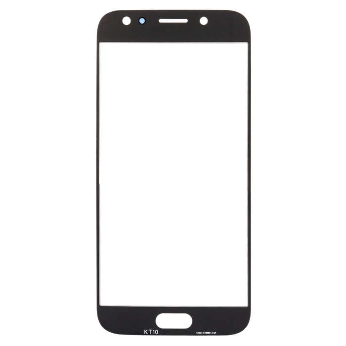 For Galaxy J7 (2017) / J730 Front Screen Outer Glass Lens (Gold)