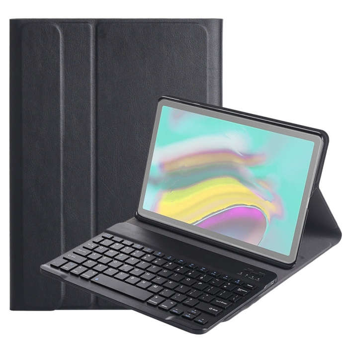 DY720 For Galaxy Tab S5e T720 / T725 Detachable Plastic Bluetooth Keyboard Leather Tablet Case wi...