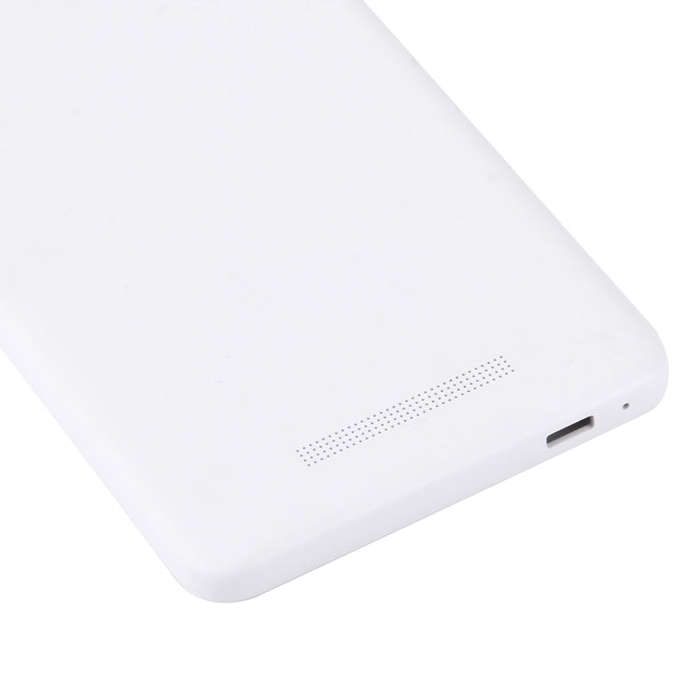 For Xiaomi Redmi Note 2 Battery Back Cover(White)