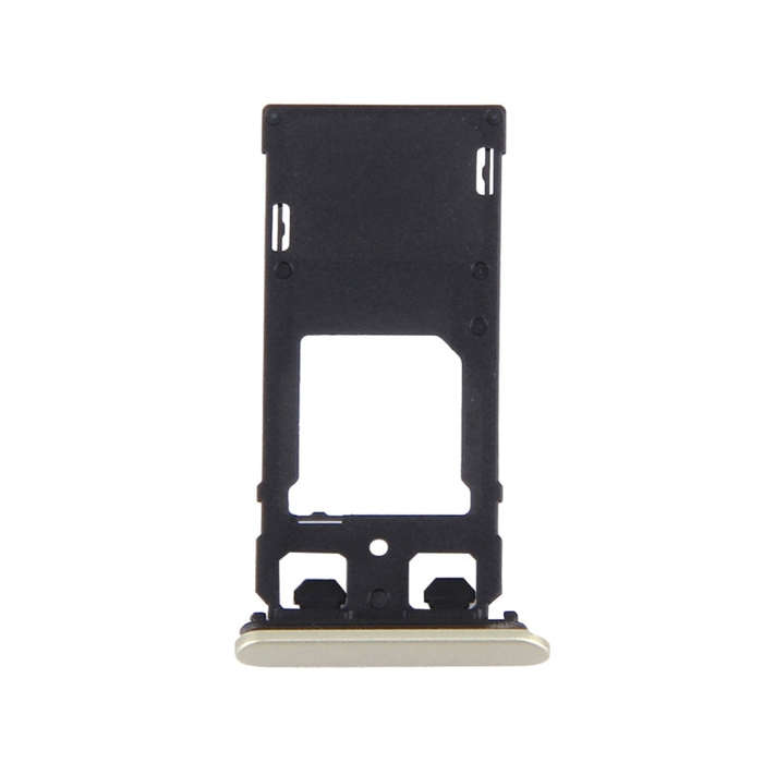 SIM Card Tray + Micro SD / SIM Card Tray + Card Slot Port Dust Plug for Sony Xperia X (Dual SIM V...