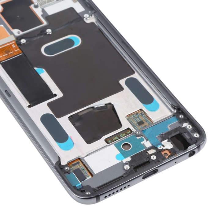 Original LCD Screen for Meizu 16 / 16th / M882H / M882Q Digitizer Full Assembly with Frame(Black)