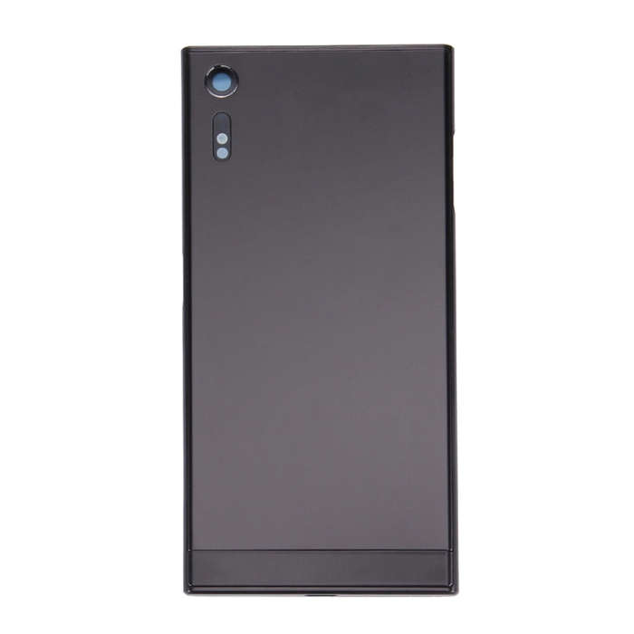 Back Battery Cover + Back Battery Bottom Cover + Middle Frame for Sony Xperia XZ(Black)