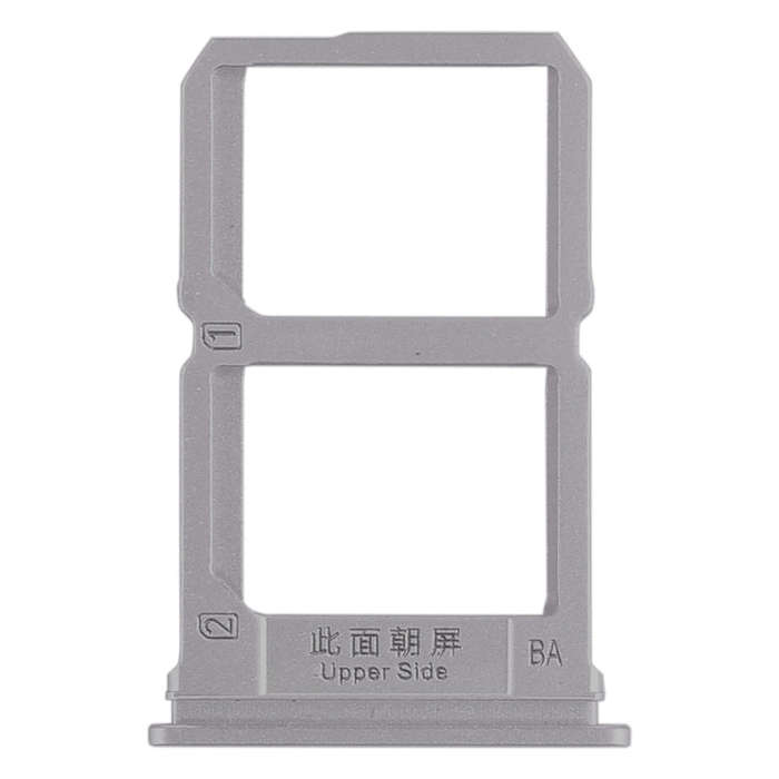 For Vivo X9 2 x SIM Card Tray (Grey)
