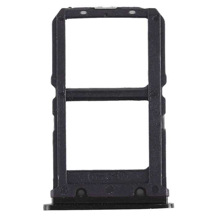 For Vivo X23 2 x SIM Card Tray (Black)