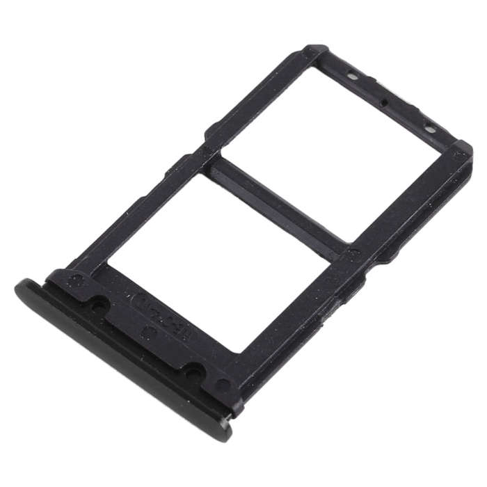 For Vivo X23 2 x SIM Card Tray (Black)