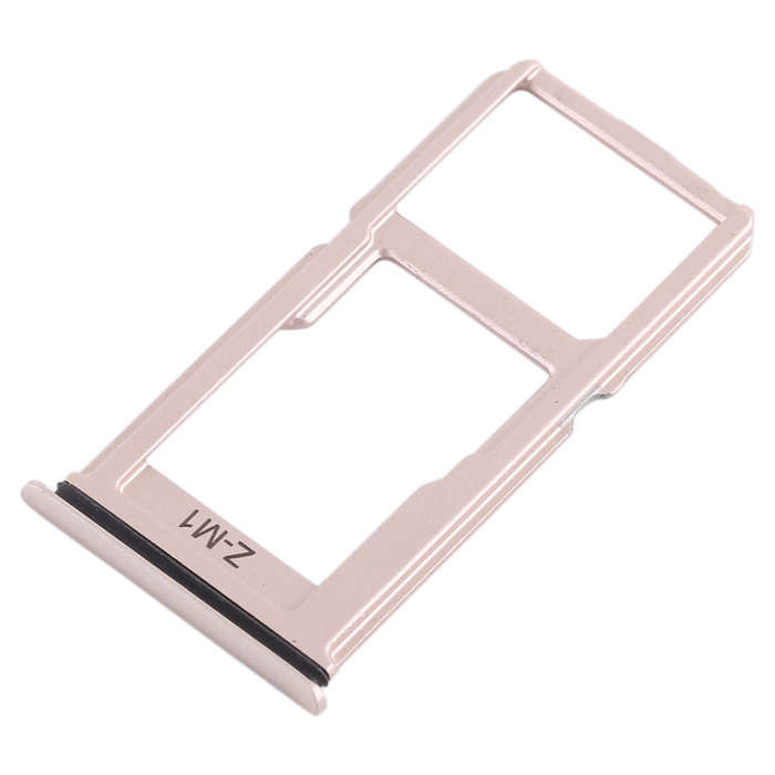 For Vivo X20 SIM Card Tray + SIM Card Tray / Micro SD Card Tray (Gold)