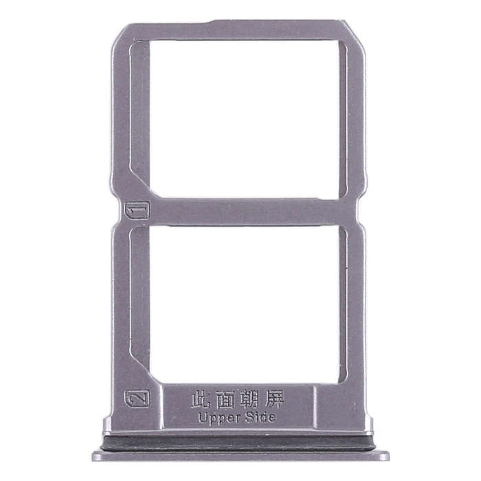 For Vivo X9s 2 x SIM Card Tray (Grey)