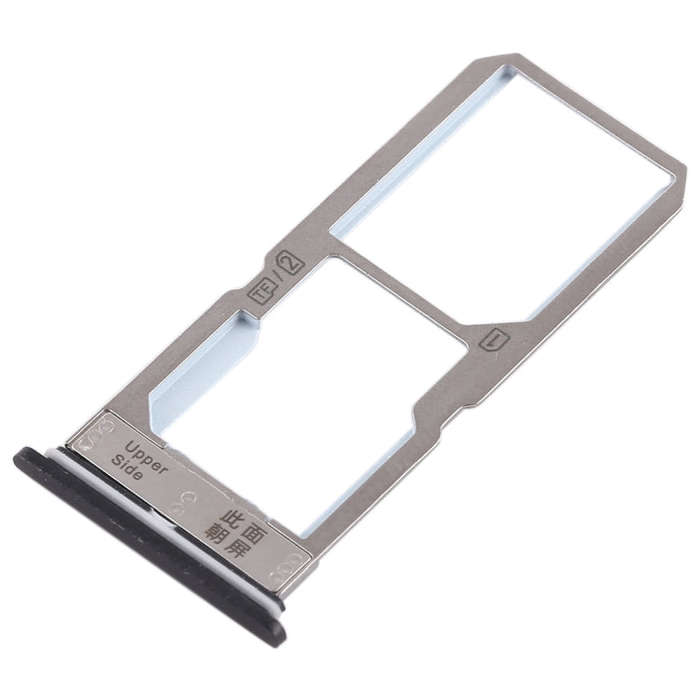For Vivo Y67 SIM Card Tray + SIM Card Tray / Micro SD Card Tray (Black)