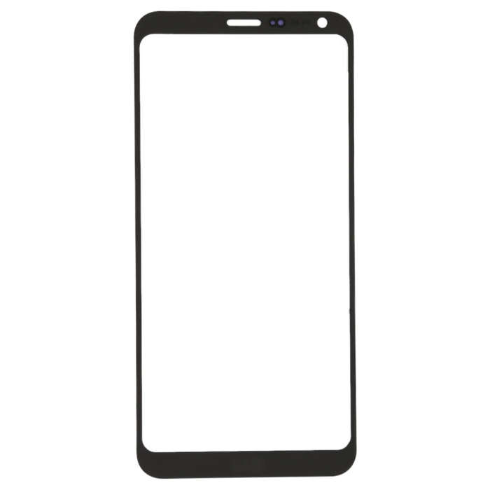 Front Screen Outer Glass Lens for LG Q6 / Q6+ LG-M700 M700 M700A US700 M700H M703 M700Y(Black)