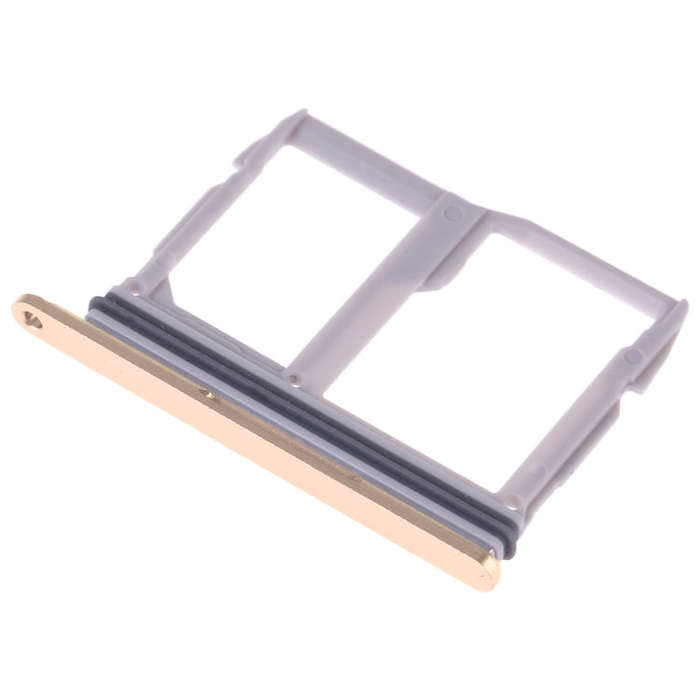SIM Card Tray + Micro SD Card Tray for LG G6 H870 H871 H872 LS993 VS998 US997 H873 (Gold)