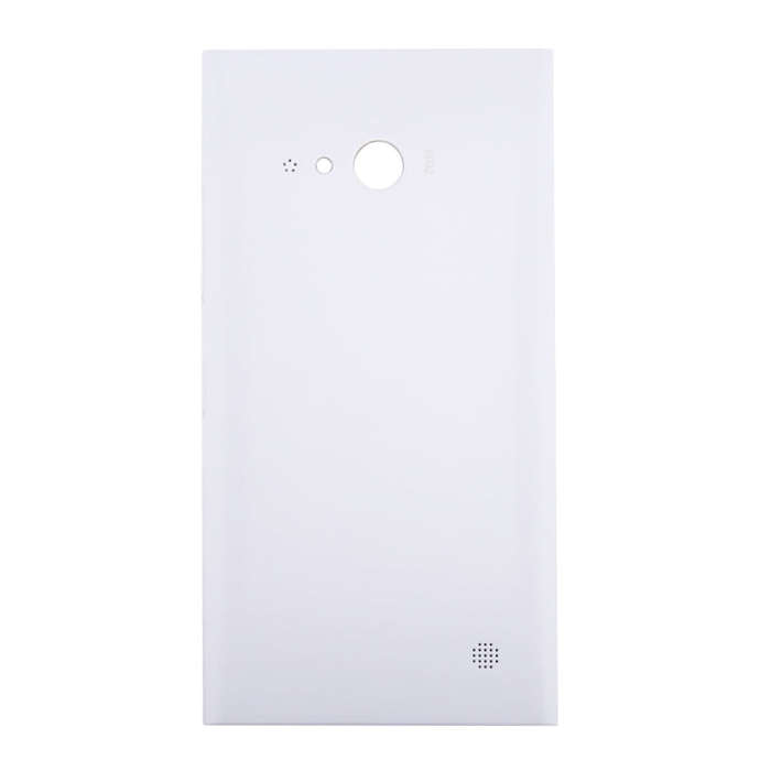 Solid Color NFC Battery Back Cover for Nokia Lumia 735 (White)