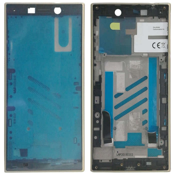Front Housing LCD Frame Bezel for Sony Xperia L2 (Gold)