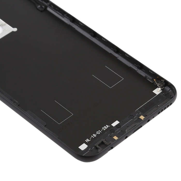 Back Cover with Side Keys for Huawei Honor Play 7C(Black)