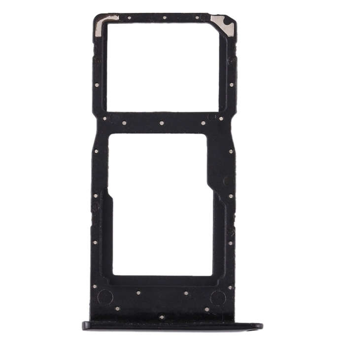 SIM Card Tray + SIM Card Tray / Micro SD Card Tray for Huawei Honor 20i (Black)