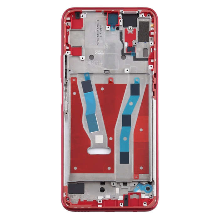 Original Middle Frame Bezel Plate for Huawei Honor 9X(Red)