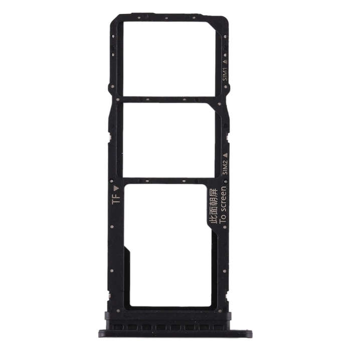 SIM Card Tray + SIM Card Tray + Micro SD Card Tray for Huawei Honor Play 3 (Black)