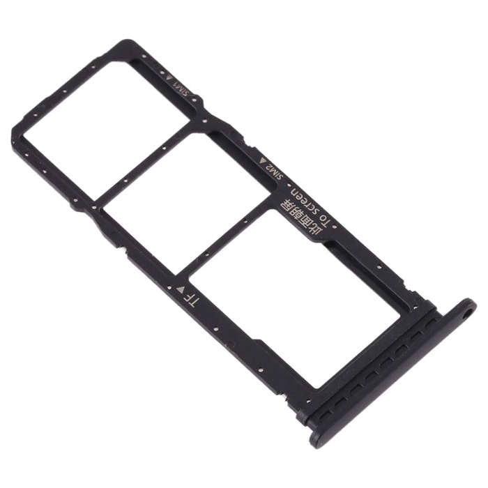 SIM Card Tray + SIM Card Tray + Micro SD Card Tray for Huawei Honor Play 3 (Black)