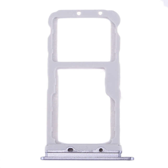 For Huawei Honor 9 SIM Card Tray & SIM / Micro SD Card Tray(Grey)