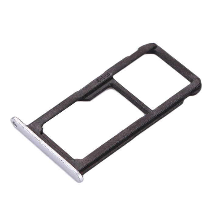 For Huawei Honor 8 Lite / P8 Lite 2017 SIM Card Tray & SIM / Micro SD Card Tray(White)