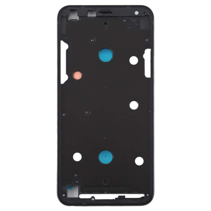 Front Housing LCD Frame Bezel Plate for LG Q7 / Q610 / Q7 Plus / Q725 / Q720 / Q7A / Q7 Alpha(Black)
