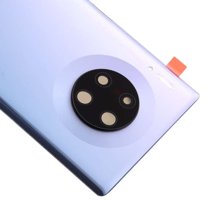 Original Battery Back Cover with Camera Lens for Huawei Mate 30 Pro(Silver)