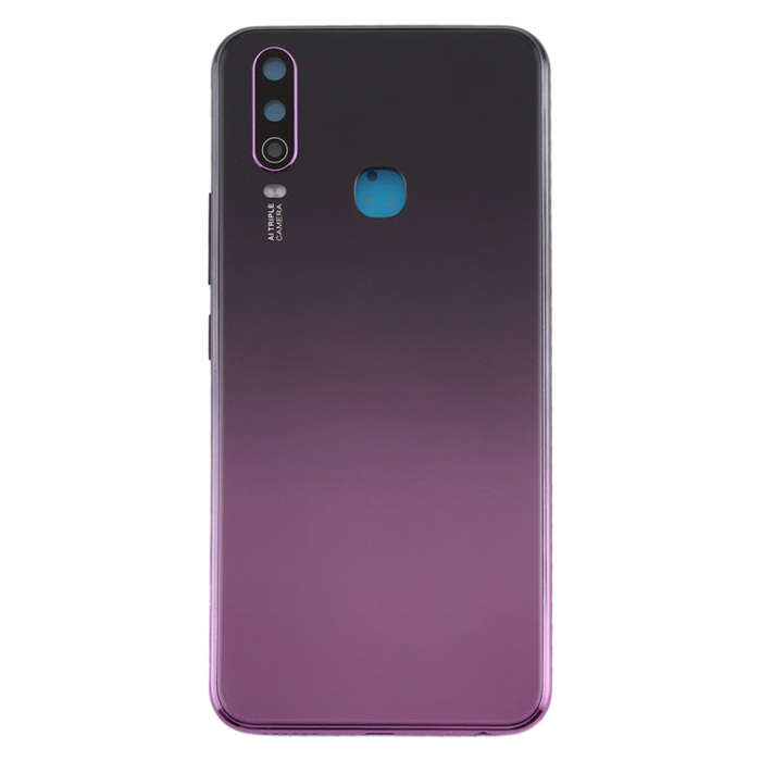 For Vivo Y3 Battery Back Cover with Camera Lens (Purple)