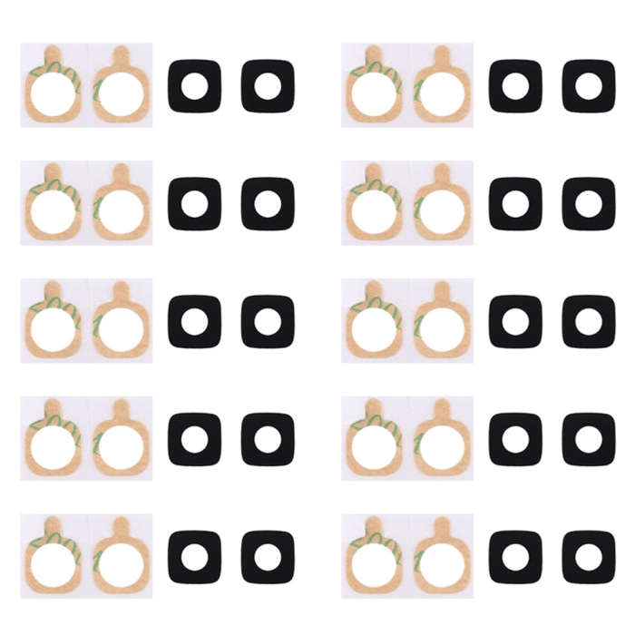 For Galaxy J5 10pcs Back Camera Lens Cover with Sticker