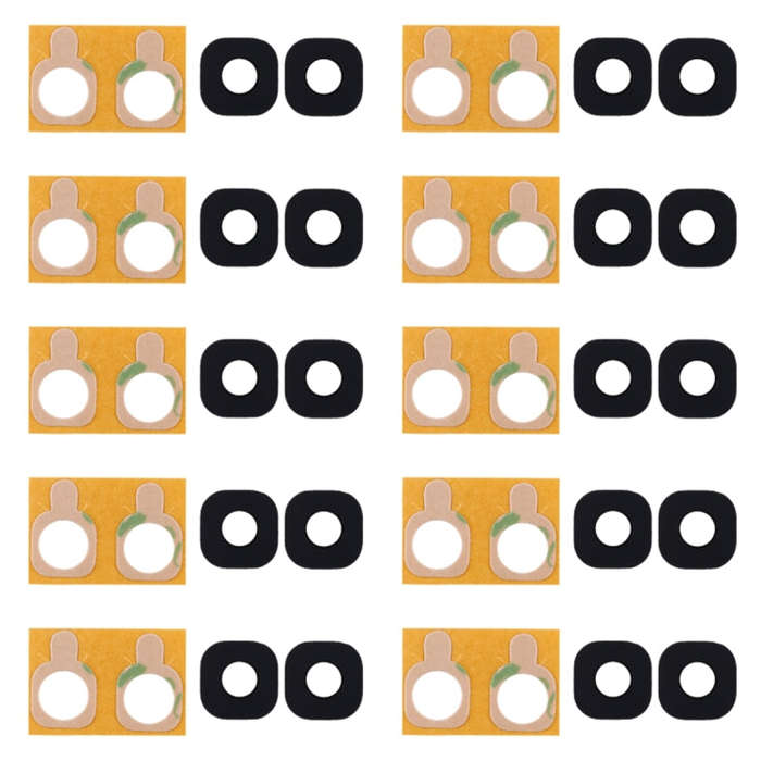 For Galaxy A3 (2017) / A320 10pcs Back Camera Lens Cover with Sticker